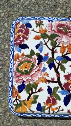 Dessous de plat Gien modèle pivoine