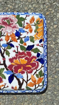 Dessous de plat Gien modèle pivoine