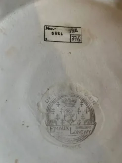 Dessous de plat octogonal longwy