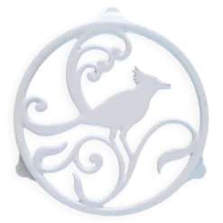 Dessous de plat oiseau metal vintage