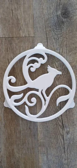 Dessous de plat oiseau metal vintage