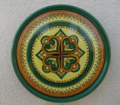 Dessous de plat ou plat Quimper Henriot géométrique