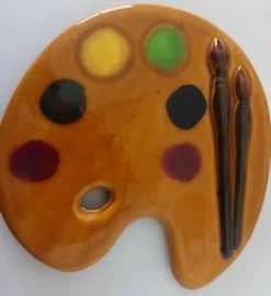 Dessous de plat Palette de peintre Aetgina