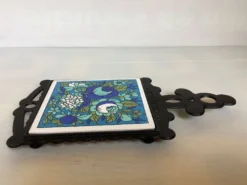 Dessous de plat théière bleu Japan