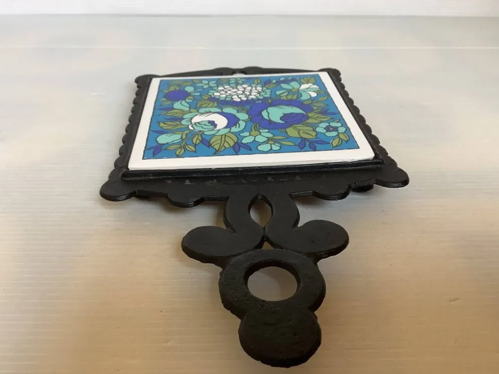 Dessous de plat théière bleu Japan