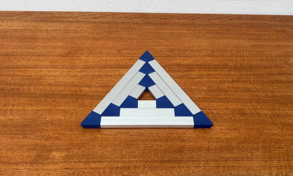 Dessous de plat triangulaires postmodernes danois par Jorgen Meldgaard pour Menu, années 1980, lot de 3