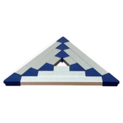 Dessous de plat triangulaires postmodernes danois par Jorgen Meldgaard pour Menu, années 1980, lot de 3