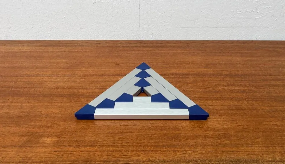 Dessous de plat triangulaires postmodernes danois par Jorgen Meldgaard pour Menu, années 1980, lot de 3