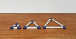Dessous de plat triangulaires postmodernes danois par Jorgen Meldgaard pour Menu, années 1980, lot de 3