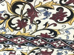 Dessous de plat Vintage en faïence de Gien décor bleuets