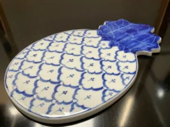 Dessous de plat vintage en porcelaine