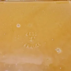 Dessous de verre en céramique Art Déco Saint Clément, années 1930