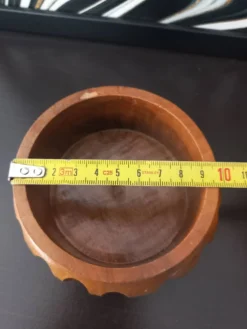 Dessous de verres en bois avec supports vintage