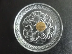 6 dessous de verres en cristal
