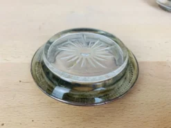 5 dessous de verres métal argenté Frank Whiting & Co