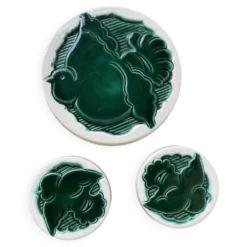 3 dessous plat et sous-verres Vallauris