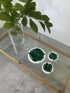 3 dessous plat et sous-verres Vallauris
