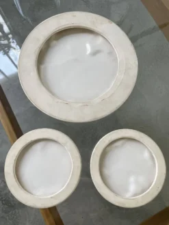 3 dessous plat et sous-verres Vallauris
