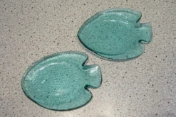 Deux coupelles forme poisson