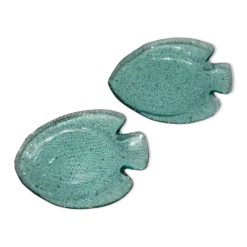 Deux coupelles forme poisson