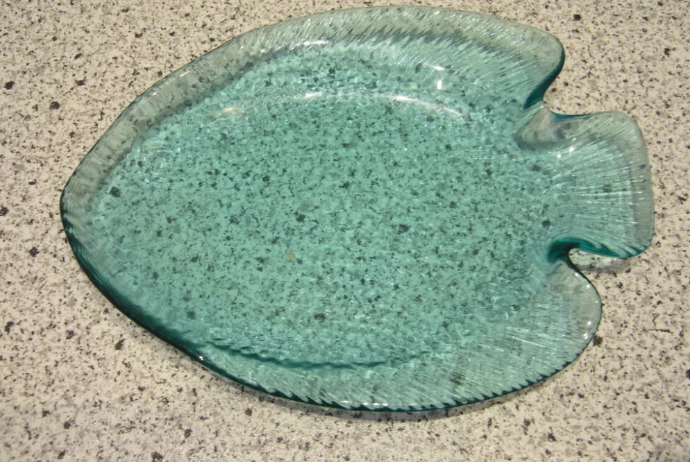 Deux coupelles forme poisson