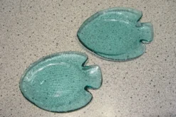 Deux coupelles forme poisson