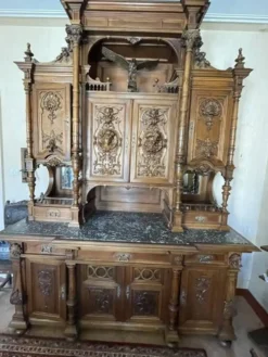 Deux meubles de sejour henri ii - parfait etat
