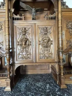 Deux meubles de sejour henri ii - parfait etat