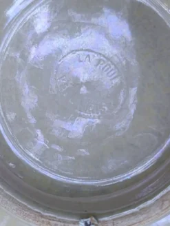 Deux petites assiettes de la poterie La Roue à Vallauris 1960/70