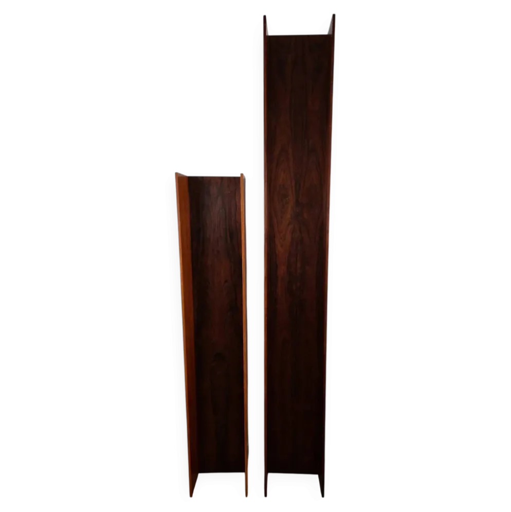 Deux étagères en palissandre par Wilhelm Renz, Allemagne, 1960.