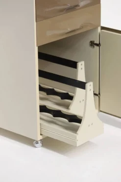 DF2000 trolley bar cabinet by Raymond Loewy for the Doubinsky Frères 1968