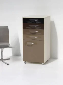 DF2000 trolley bar cabinet by Raymond Loewy for the Doubinsky Frères 1968