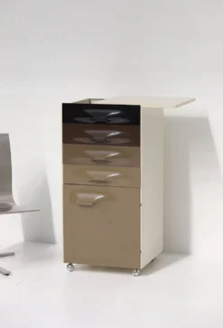 DF2000 trolley bar cabinet by Raymond Loewy for the Doubinsky Frères 1968