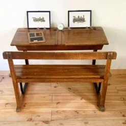 Double bureau d’écolier Marcel Roy