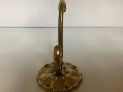 Double patére laiton