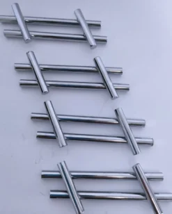 Douze porte-couteau métal design années 70