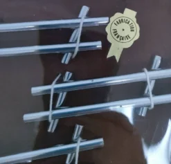 Douze porte-couteau métal design années 70