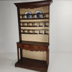 Dresser anglais géorgien – Chêne massif, vers 1800