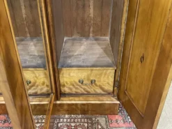 Dressing victorien du XIXème en acajou blond - démontable