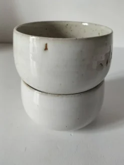 Duo coupelles grès Atelier Hurtault Puisaye Bourgogne