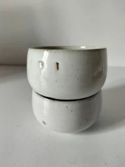 Duo coupelles grès Atelier Hurtault Puisaye Bourgogne