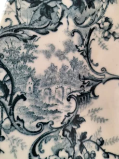 Duo d’assiettes creuses Hte Boulenger & Cie Choisy-le-Roi, circa 1885–1900.