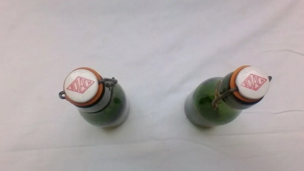 Duo de bouteilles vintage Bulach