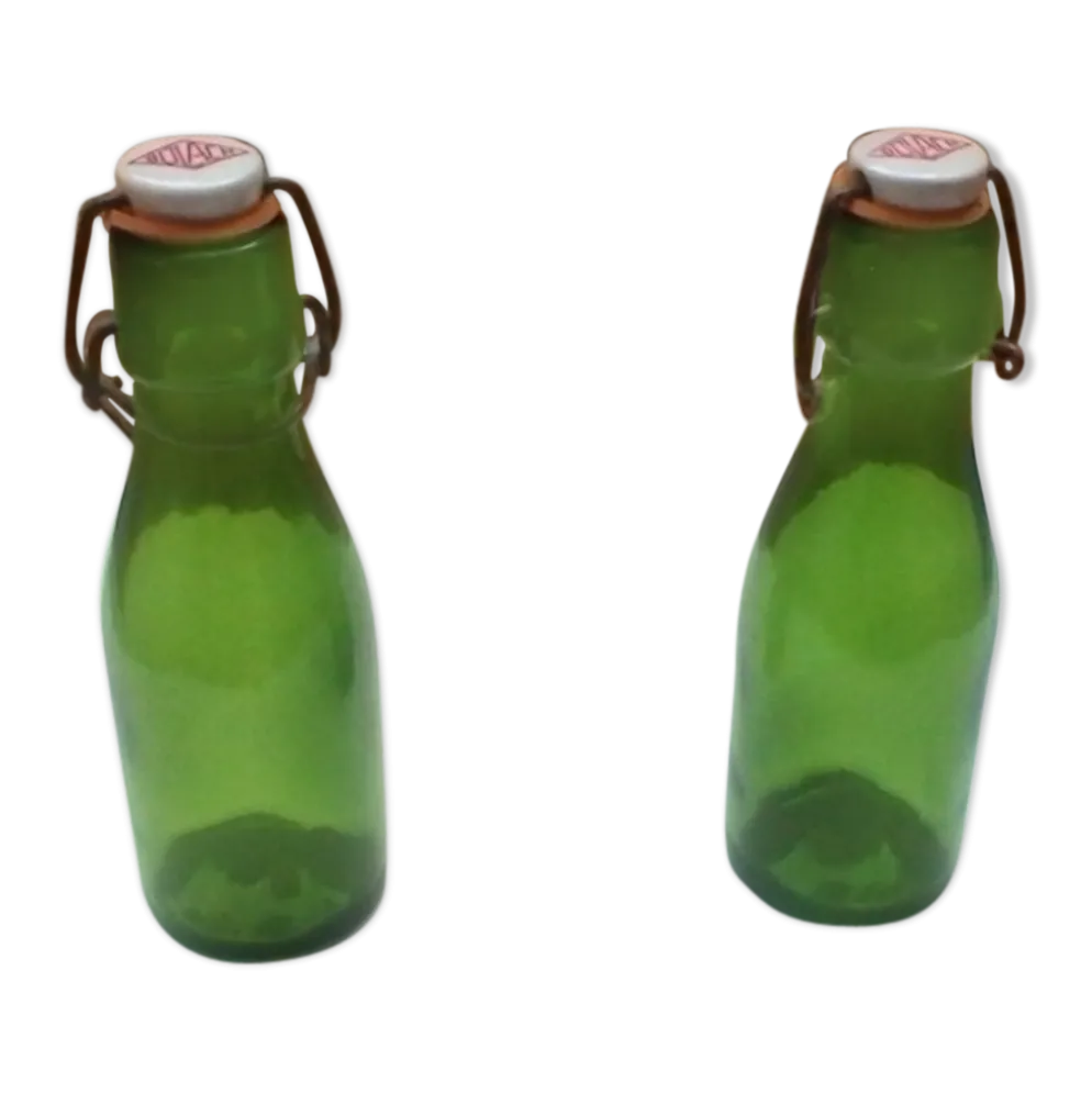 Duo de bouteilles vintage Bulach