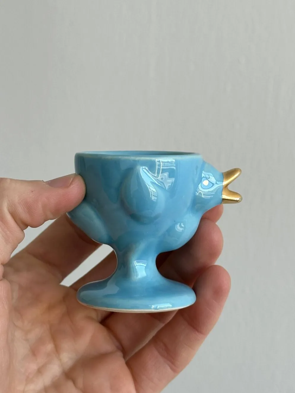 Duo de coquetiers en céramique