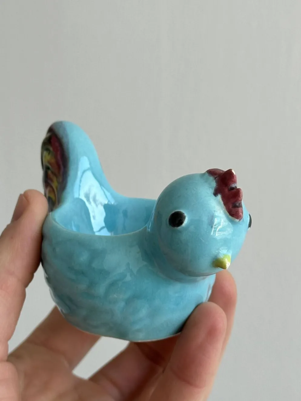 Duo de coquetiers en céramique