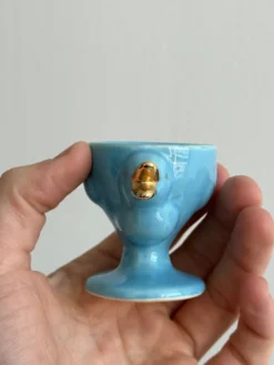 Duo de coquetiers en céramique