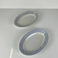 Duo de ravier KG Lunéville modèle "Kleber", milieu XXe siècle