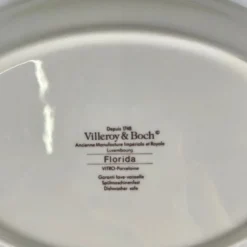 Duo de ravier Villeroy & Boch, modele "Florida"