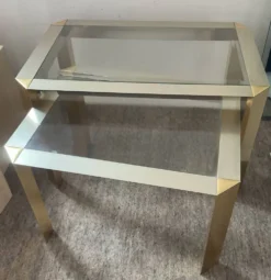 Duo de tables gigognes des années 70